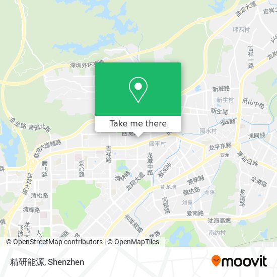 精研能源 map