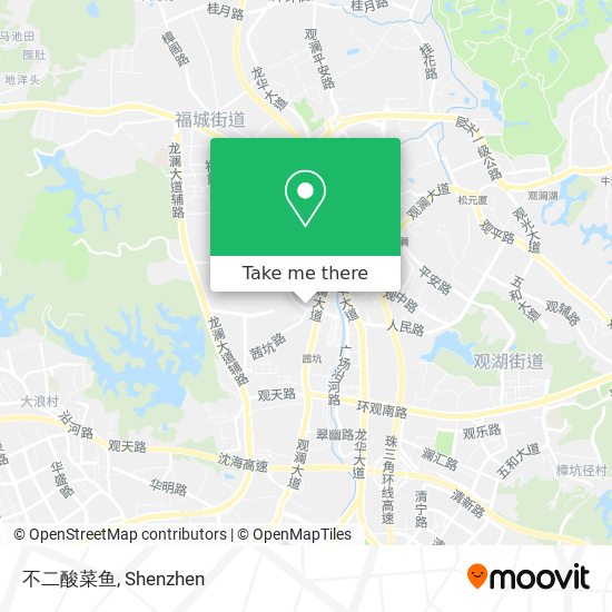 不二酸菜鱼 map