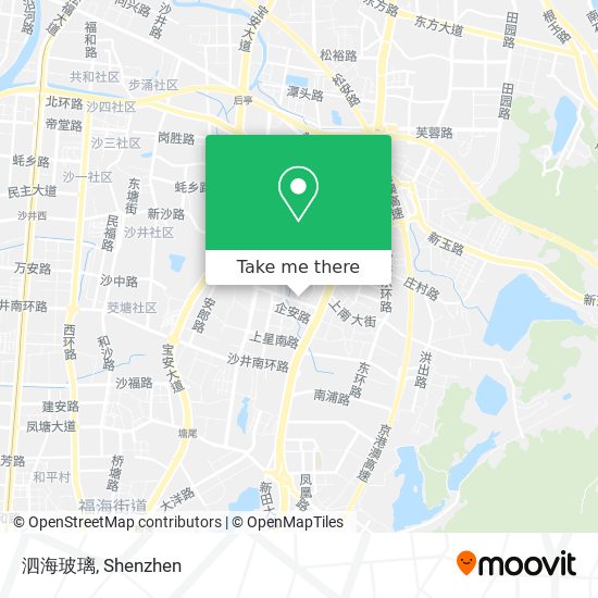 泗海玻璃 map
