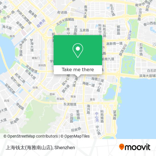 上海钱太(海雅南山店) map