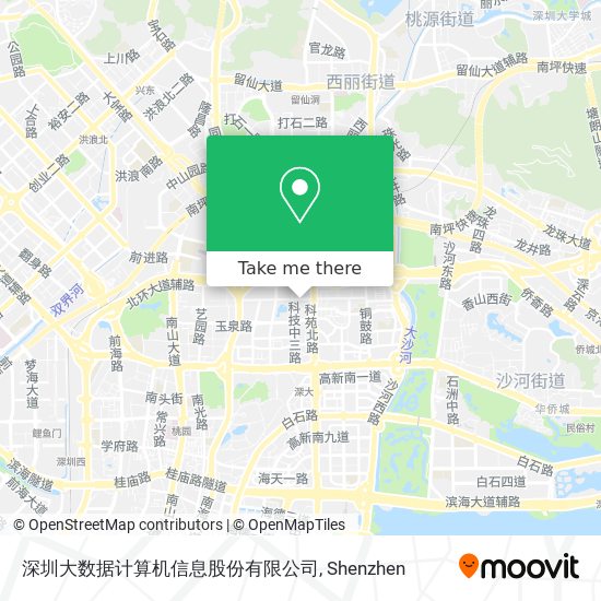 深圳大数据计算机信息股份有限公司 map