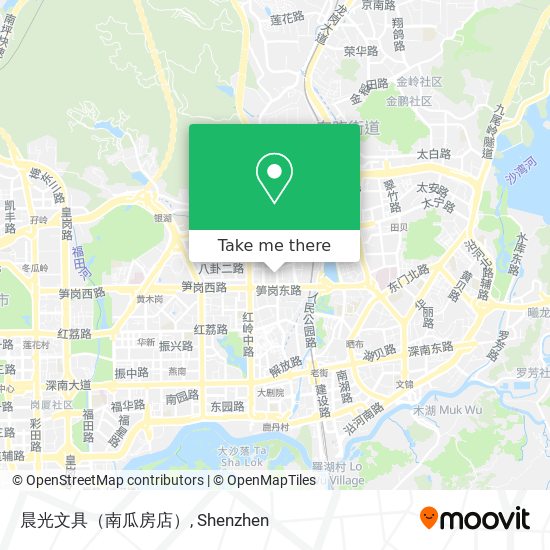 晨光文具（南瓜房店） map