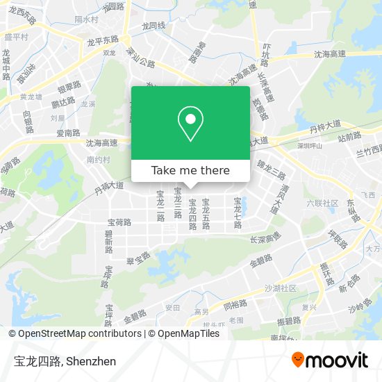 宝龙四路 map