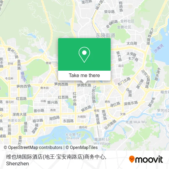 维也纳国际酒店(地王·宝安南路店)商务中心 map