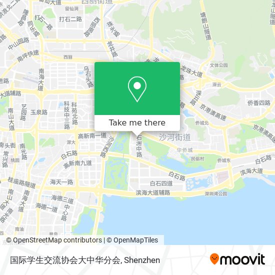 国际学生交流协会大中华分会 map