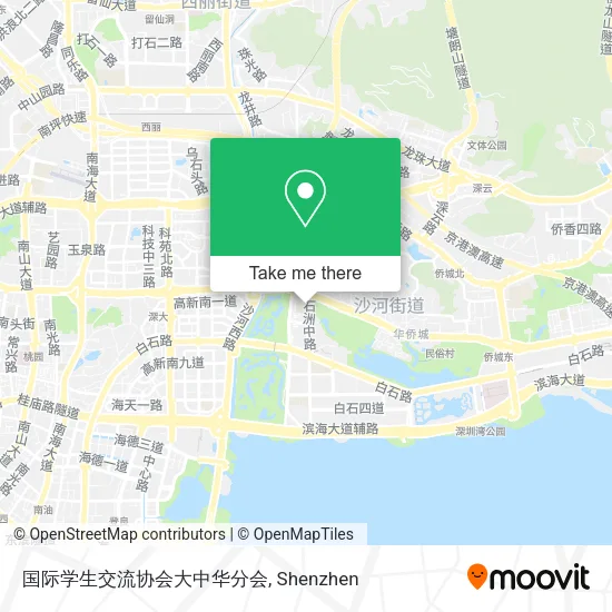 国际学生交流协会大中华分会 map