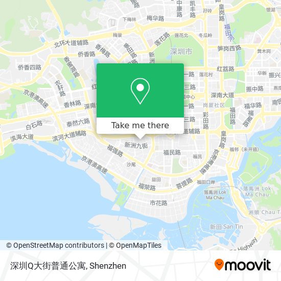 深圳Q大街普通公寓 map