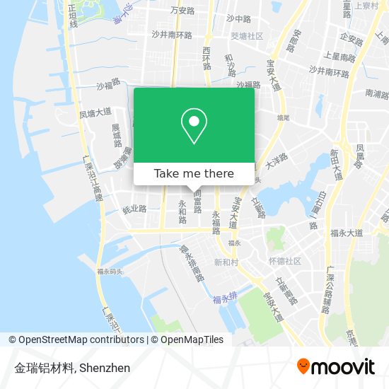 金瑞铝材料 map