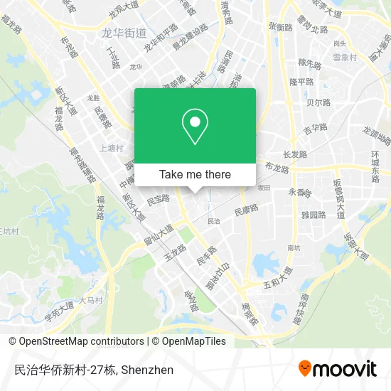 民治华侨新村-27栋 map