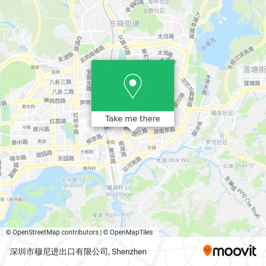 深圳市穆尼进出口有限公司 map