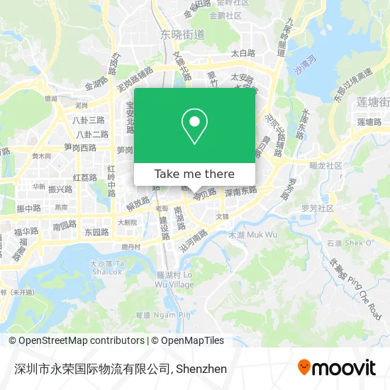 深圳市永荣国际物流有限公司 map