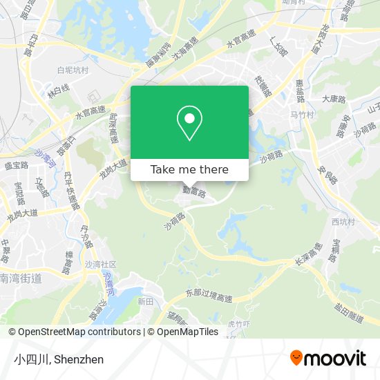 小四川 map