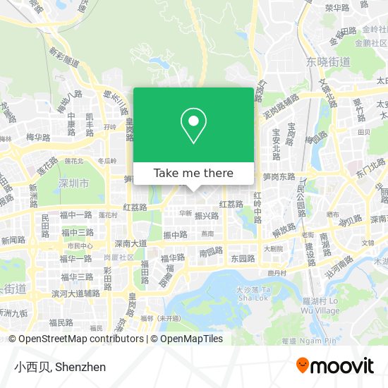 小西贝 map