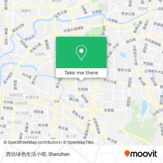 西坊绿色生活小馆 map