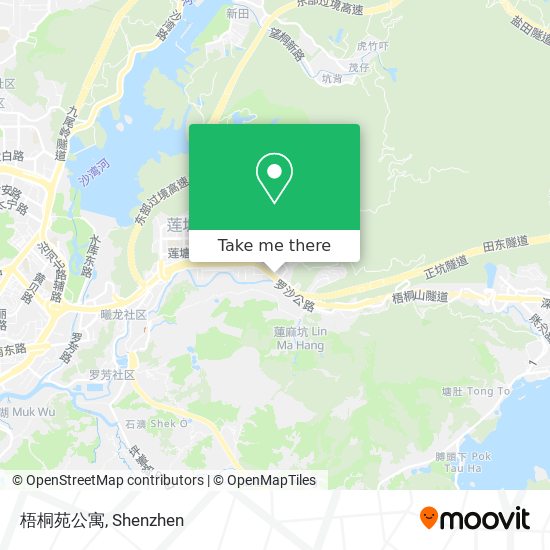 梧桐苑公寓 map