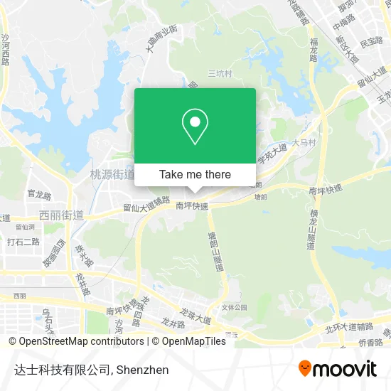 达士科技有限公司 map