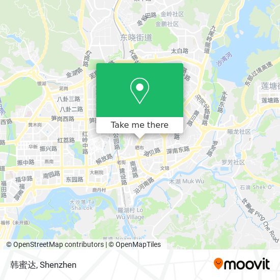 韩蜜达 map