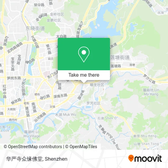 华严寺众缘佛堂 map