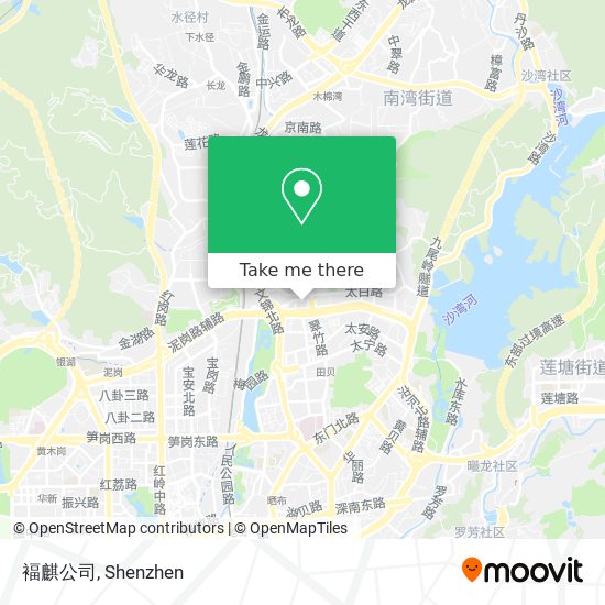褔麒公司 map
