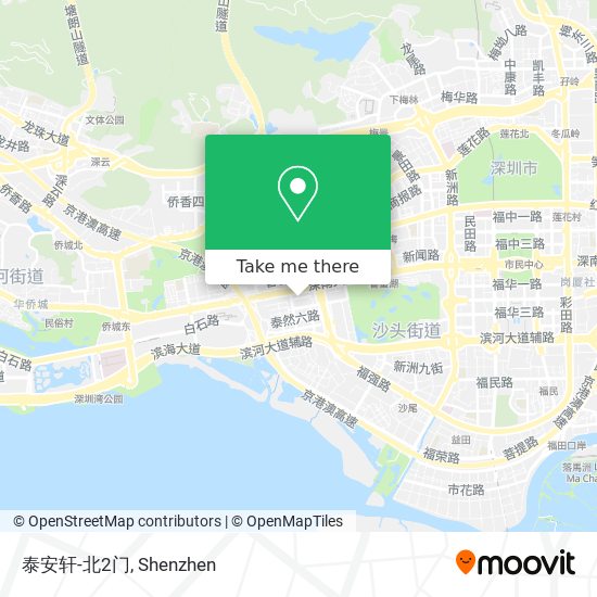 泰安轩-北2门 map