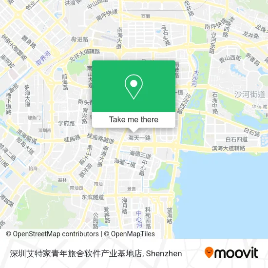 深圳艾特家青年旅舍软件产业基地店 map