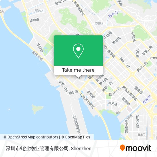 深圳市蚝业物业管理有限公司 map