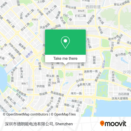 深圳市德朗能电池有限公司 map