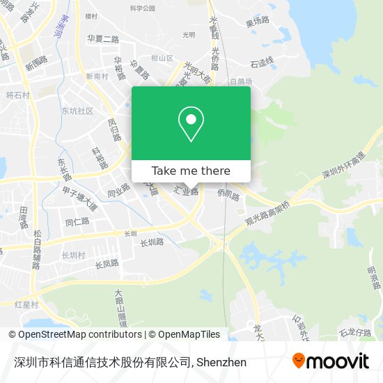 深圳市科信通信技术股份有限公司 map