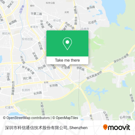 深圳市科信通信技术股份有限公司 map