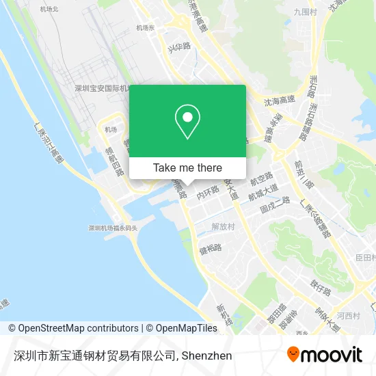 深圳市新宝通钢材贸易有限公司 map