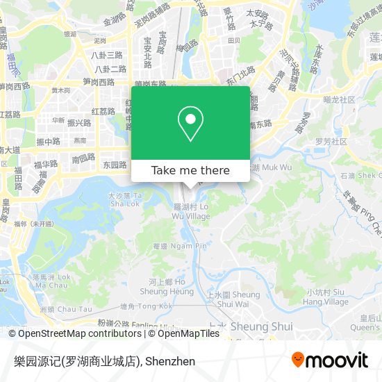 樂园源记(罗湖商业城店) map