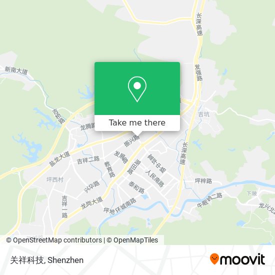 关祥科技 map