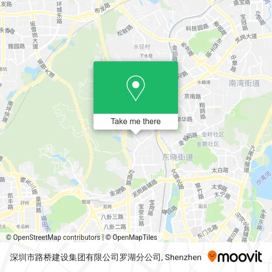 深圳市路桥建设集团有限公司罗湖分公司 map