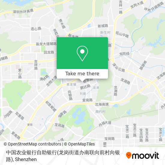 中国农业银行自助银行(龙岗街道办南联向前村向银路) map