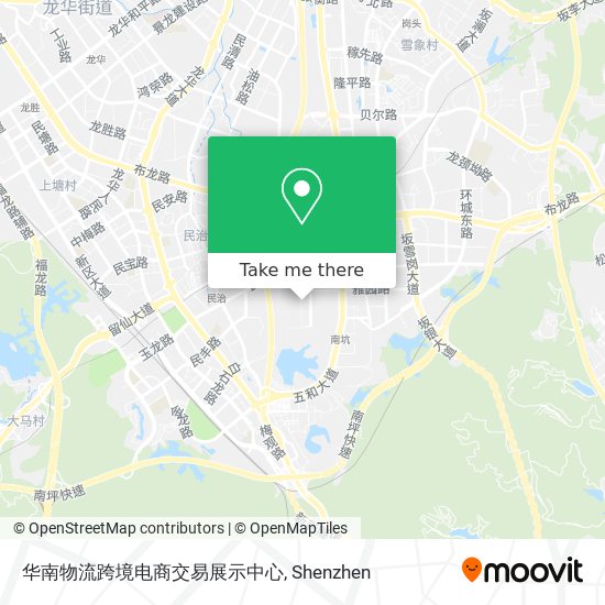 华南物流跨境电商交易展示中心 map