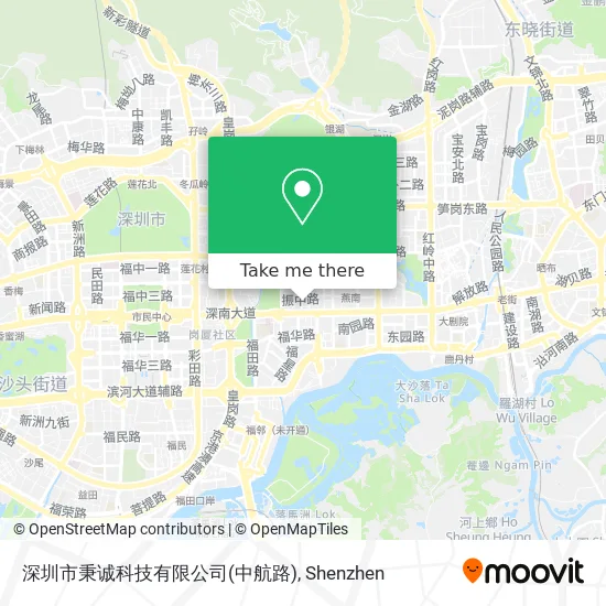 深圳市秉诚科技有限公司(中航路) map