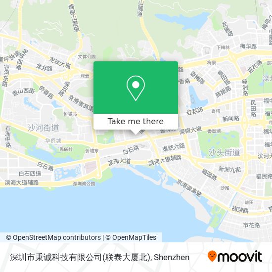 深圳市秉诚科技有限公司(联泰大厦北) map