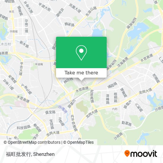 福旺批发行 map