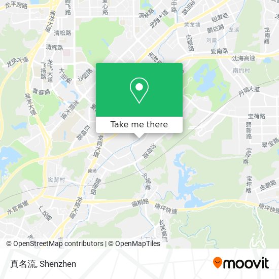 真名流 map