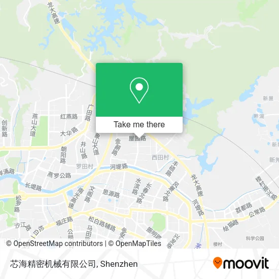 芯海精密机械有限公司 map
