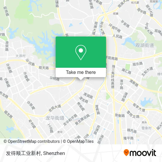 发得顺工业新村 map