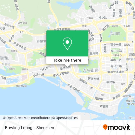 Bowling Lounge map