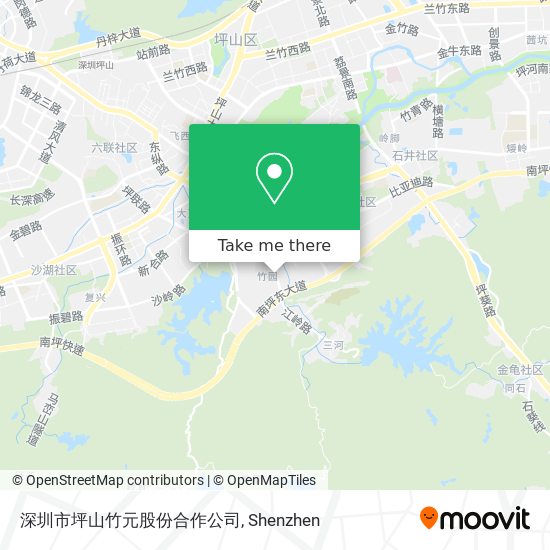 深圳市坪山竹元股份合作公司 map