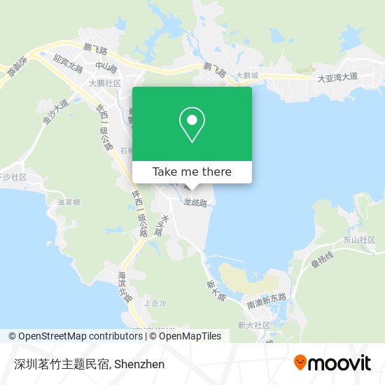 深圳茗竹主题民宿 map