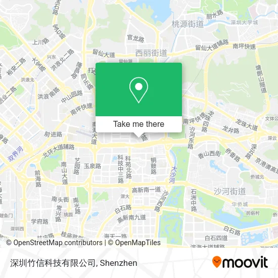 深圳竹信科技有限公司 map