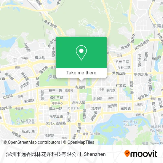 深圳市远香园林花卉科技有限公司 map