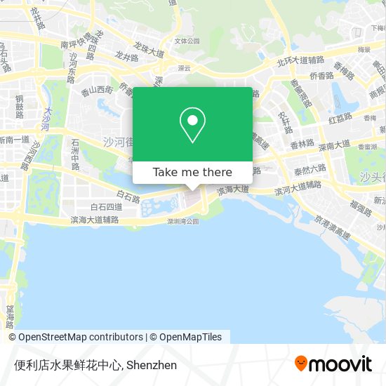 便利店水果鲜花中心 map