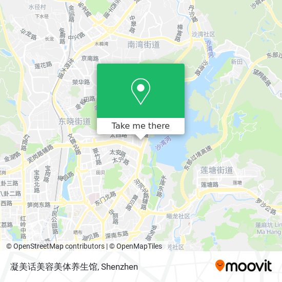凝美话美容美体养生馆 map