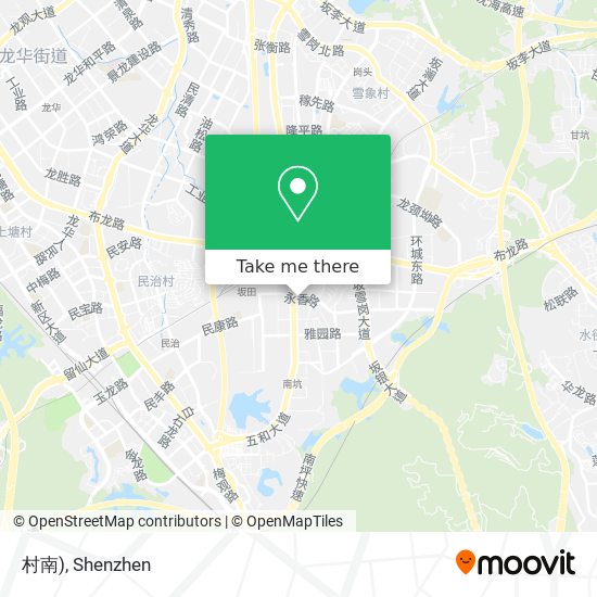 村南) map
