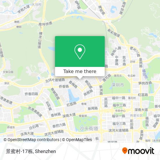 景蜜村-17栋 map
